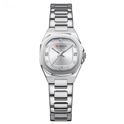 Business-Casual Womens Rhinestone Watch