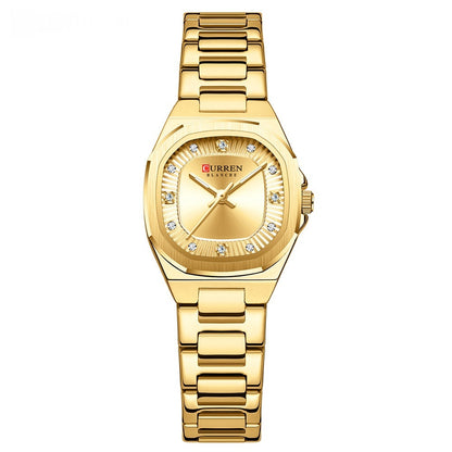Business-Casual Womens Rhinestone Watch