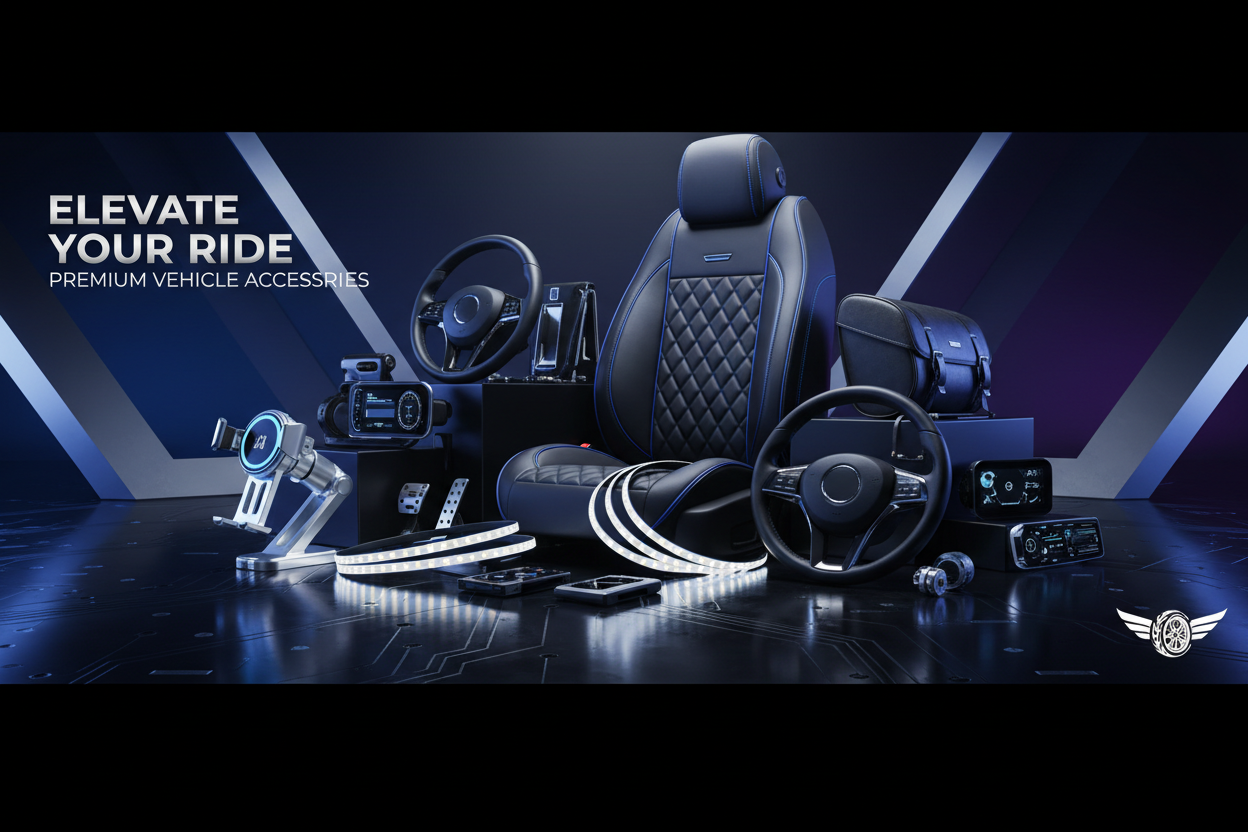 Vehicle Accessories Banner
